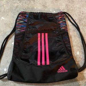 Adidas drawstring bag